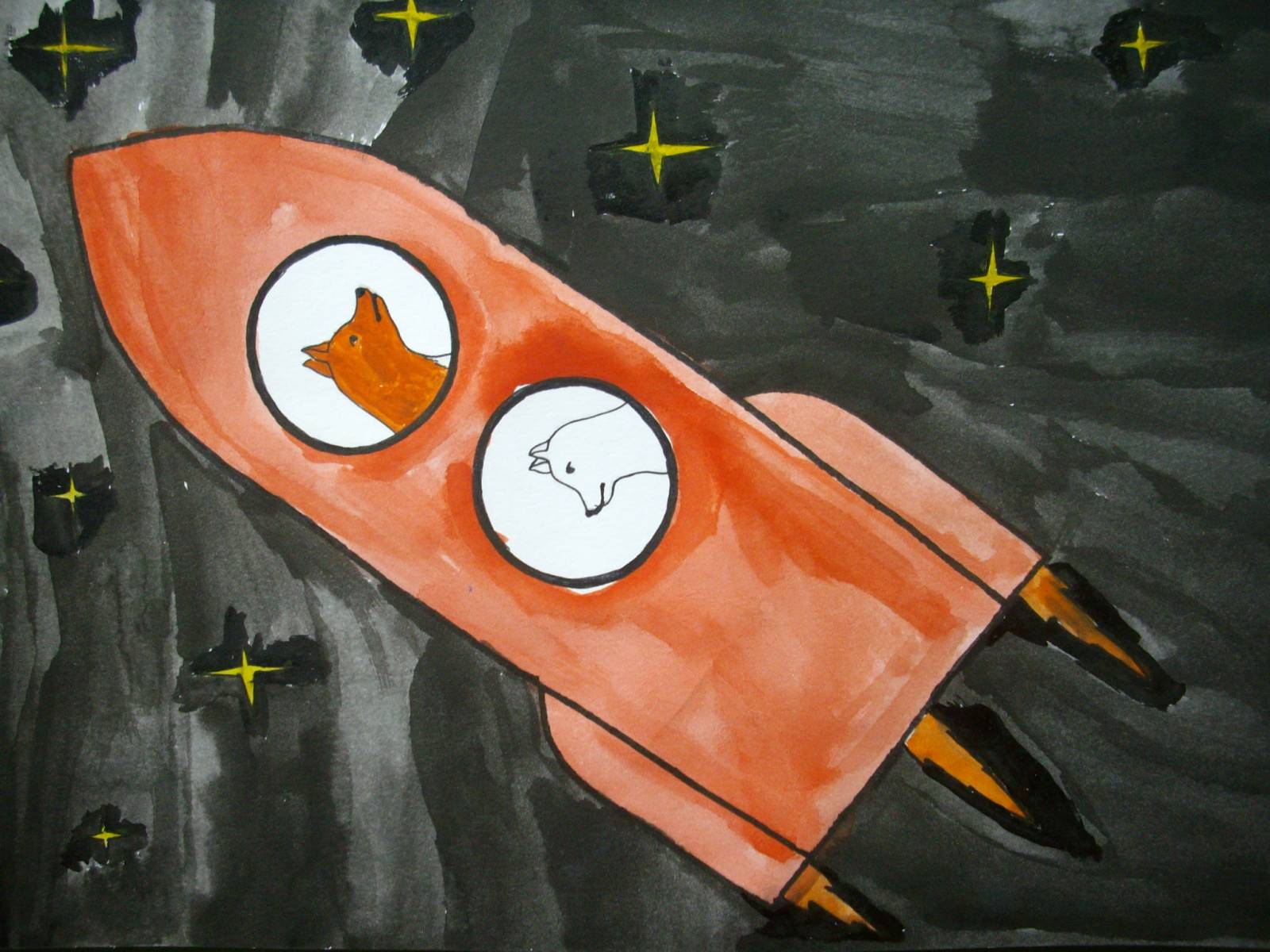 Ракета рисунок красками. Ракета рисунок. Рисунок ко Дню космонавтики. Рисунки на день космонавтики легкие. Ракета красками для детей.