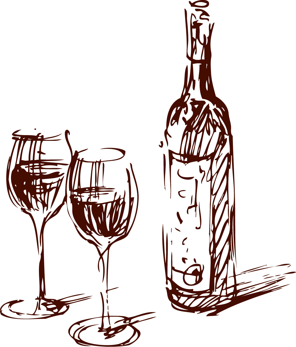 Рисунок бутылки. Вино вектор. Бутылка с рюмкой. Бокал вина вектор. Бутылка и бокал контур.