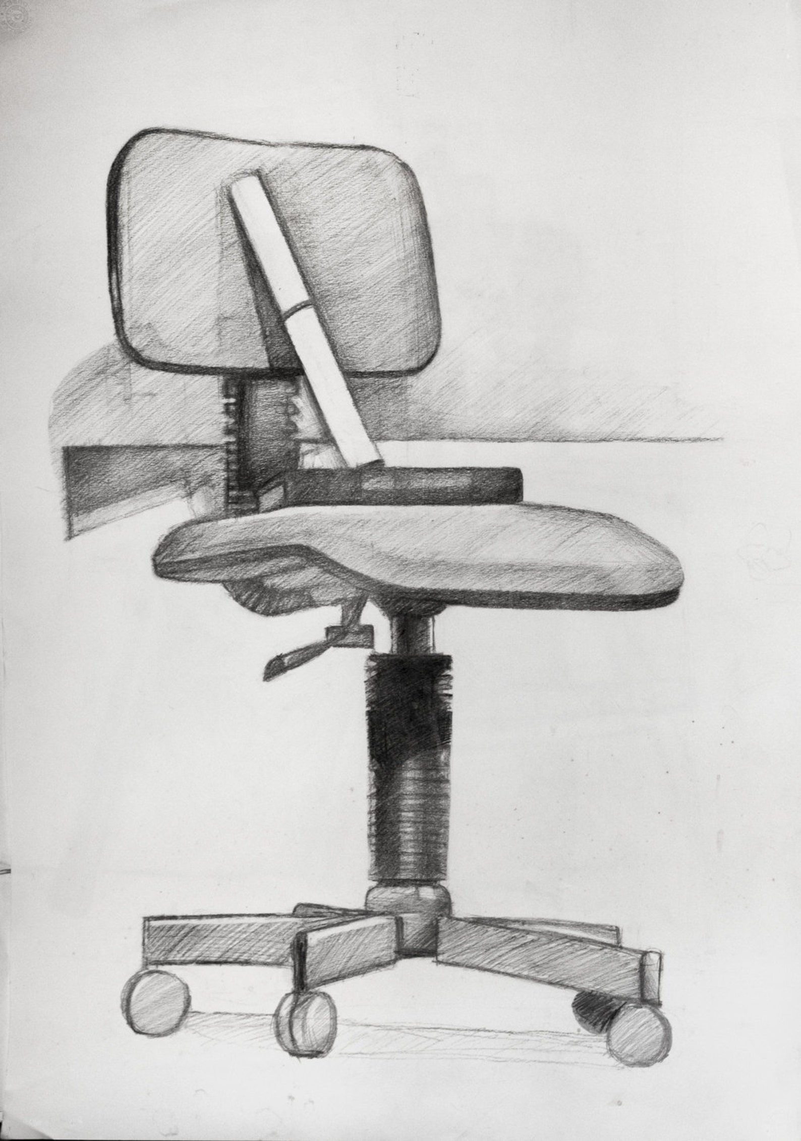 Кресло компьютерное рисунок