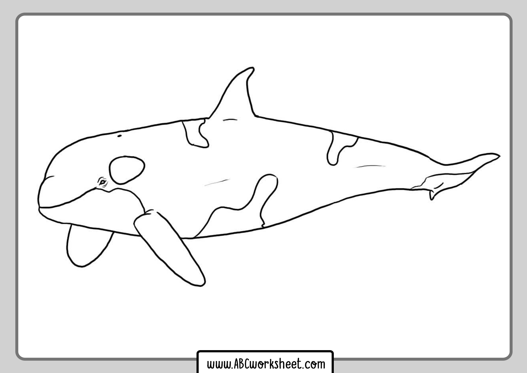 Рисунок синего кита поэтапно