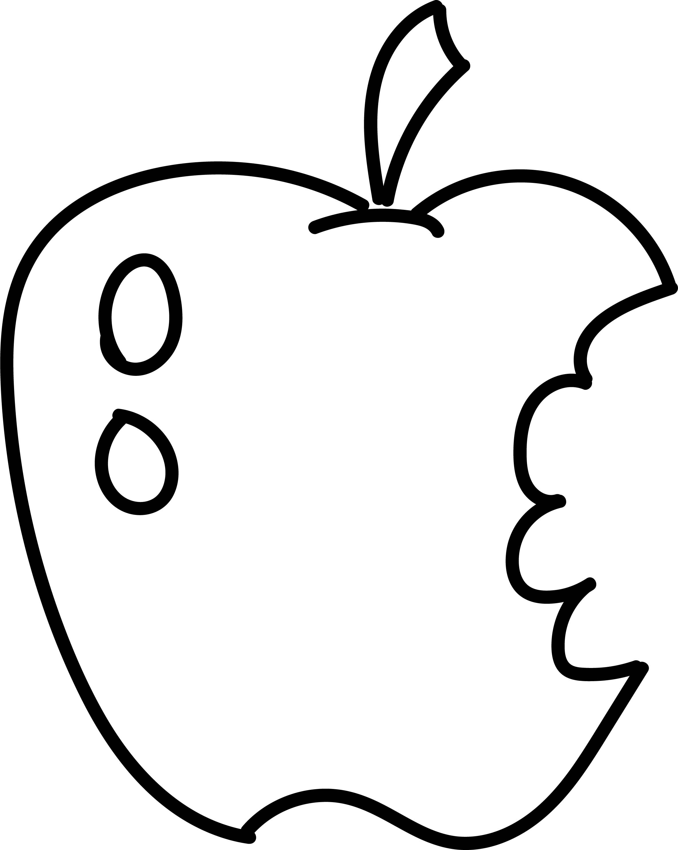 apples drawing 11