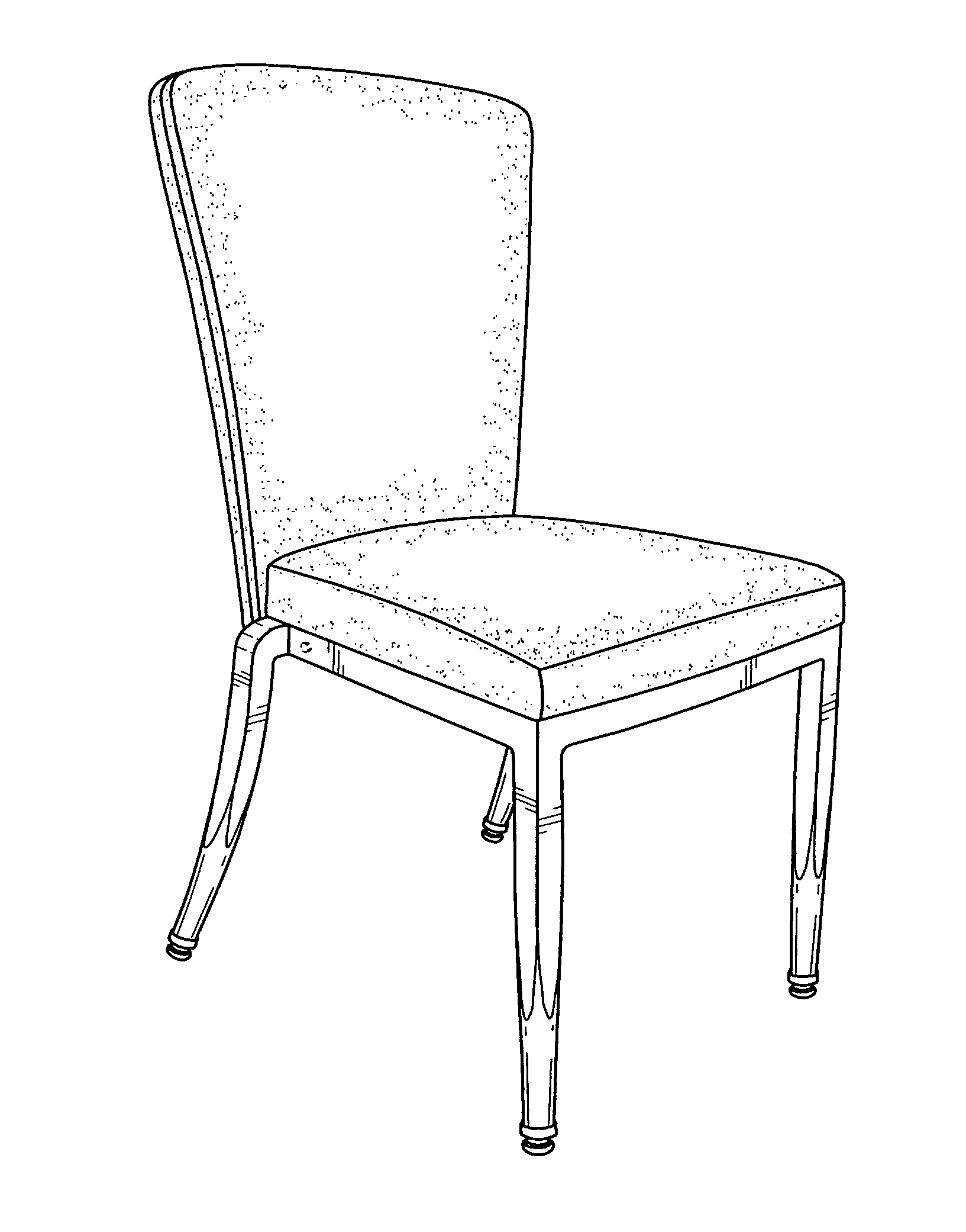 Рисунок карандашом стол и стул