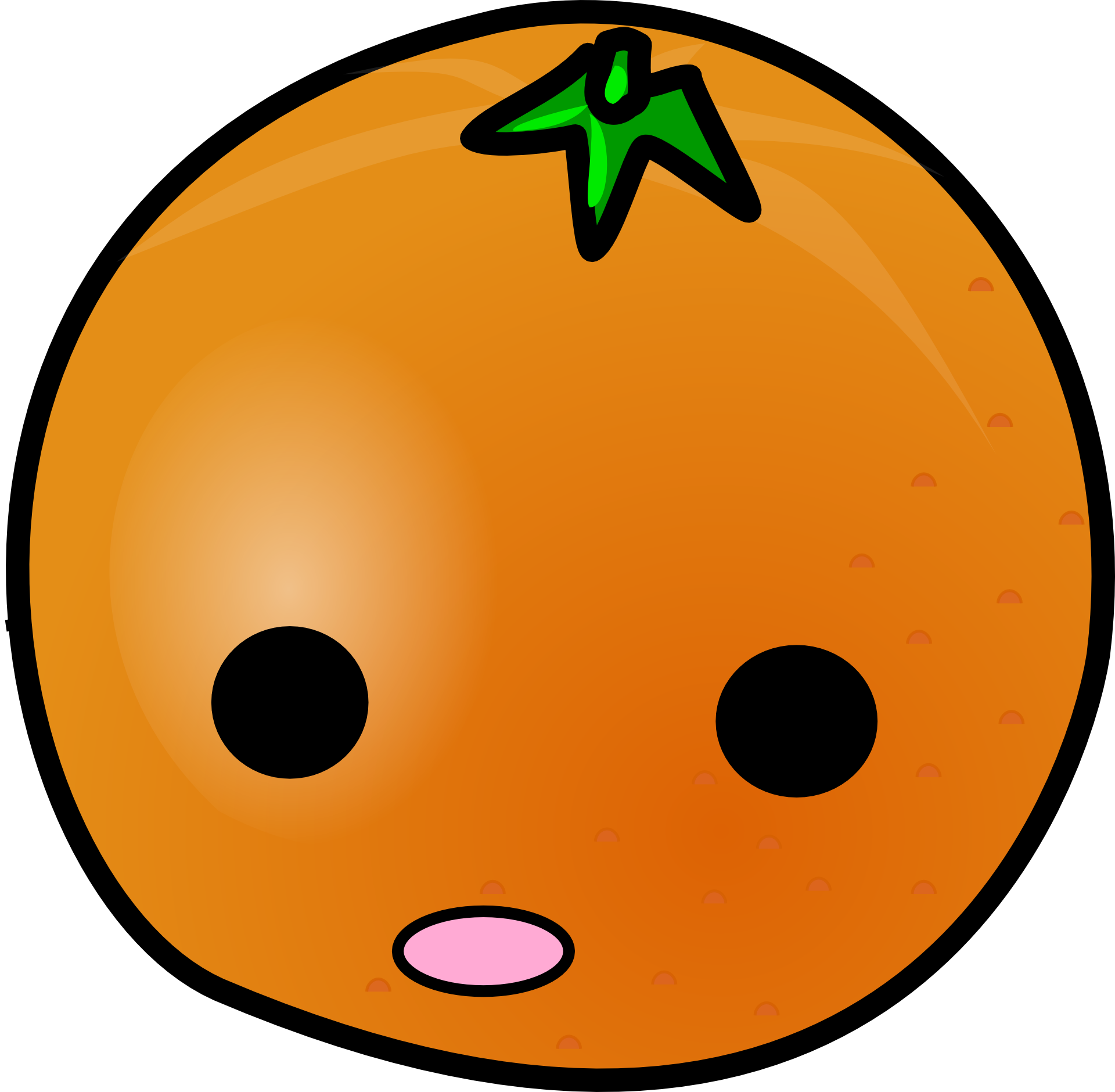 Orange картинка для детей