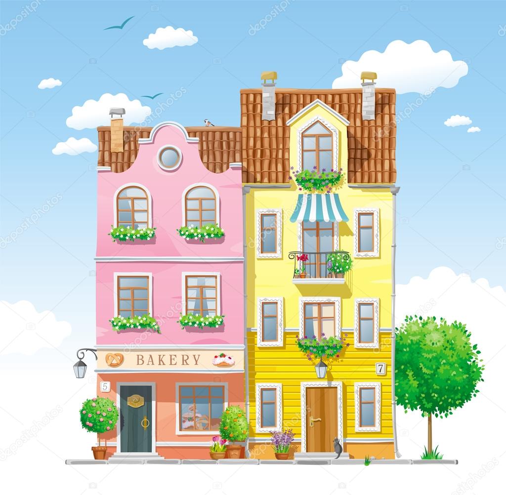 depositphotos 38773051 stock illustration summer cityscape