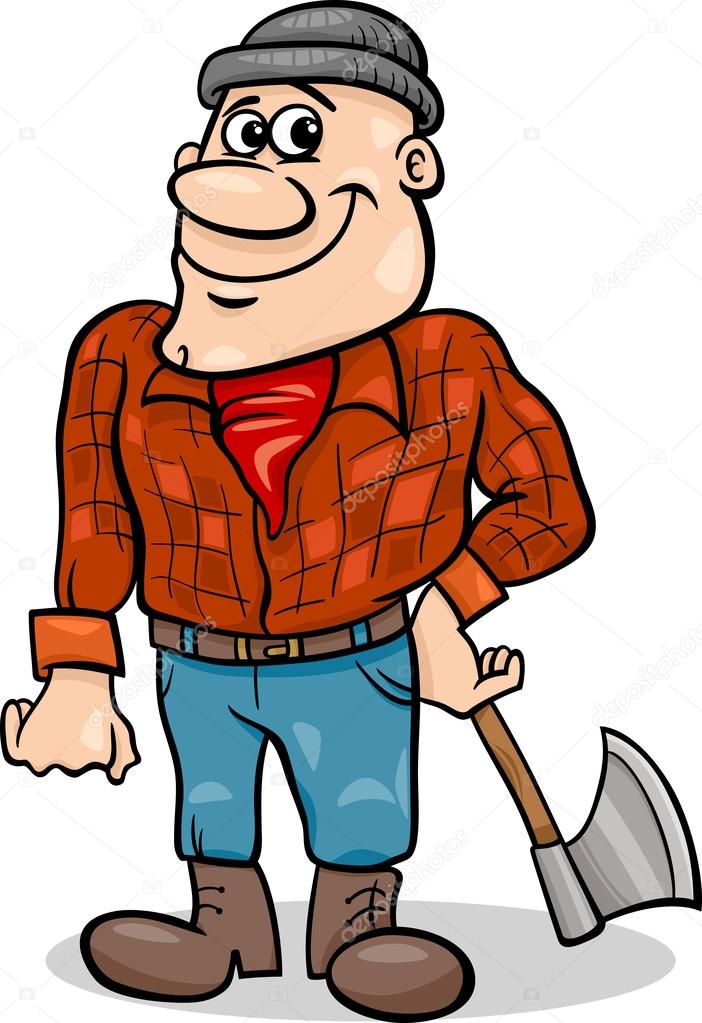 depositphotos 44140477 stock illustration fairy tale lumberjack cartoon illustration