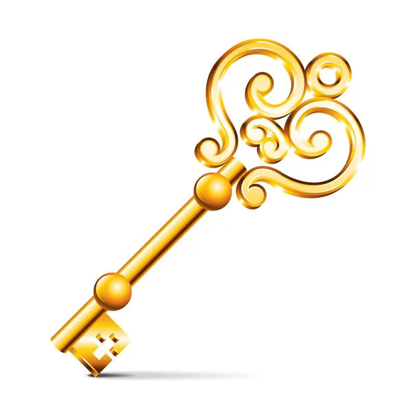 depositphotos 40465649 stock illustration golden key isolated on white