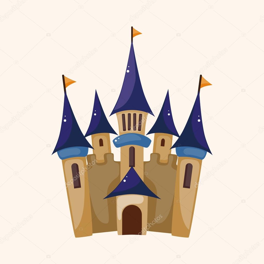 depositphotos 67482905 stock illustration castle theme elements