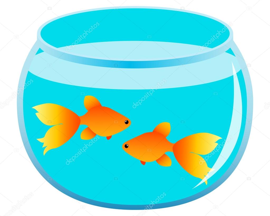 depositphotos 60125937 stock illustration pair of gold fish in