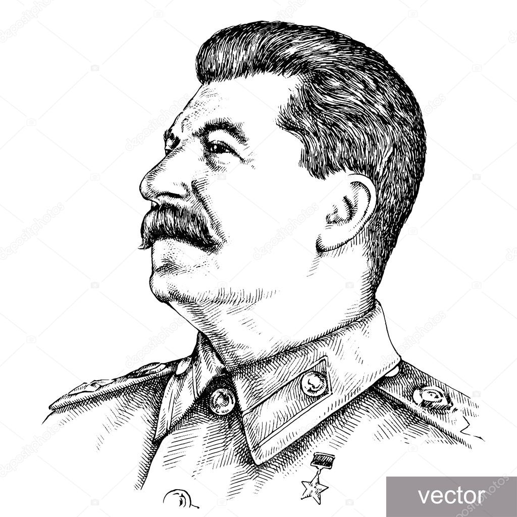 depositphotos 89525656 stock illustration illustration of joseph stalin portrait