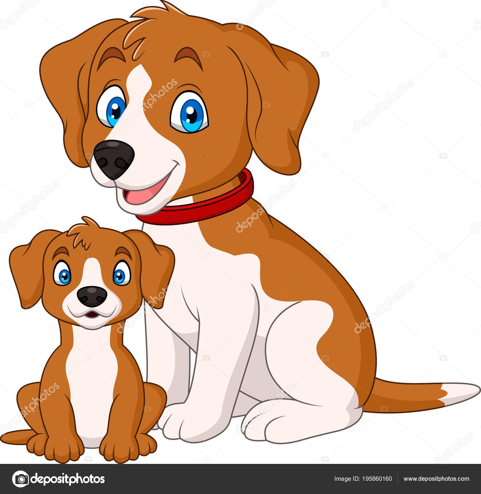 Две собаки картинка для детей