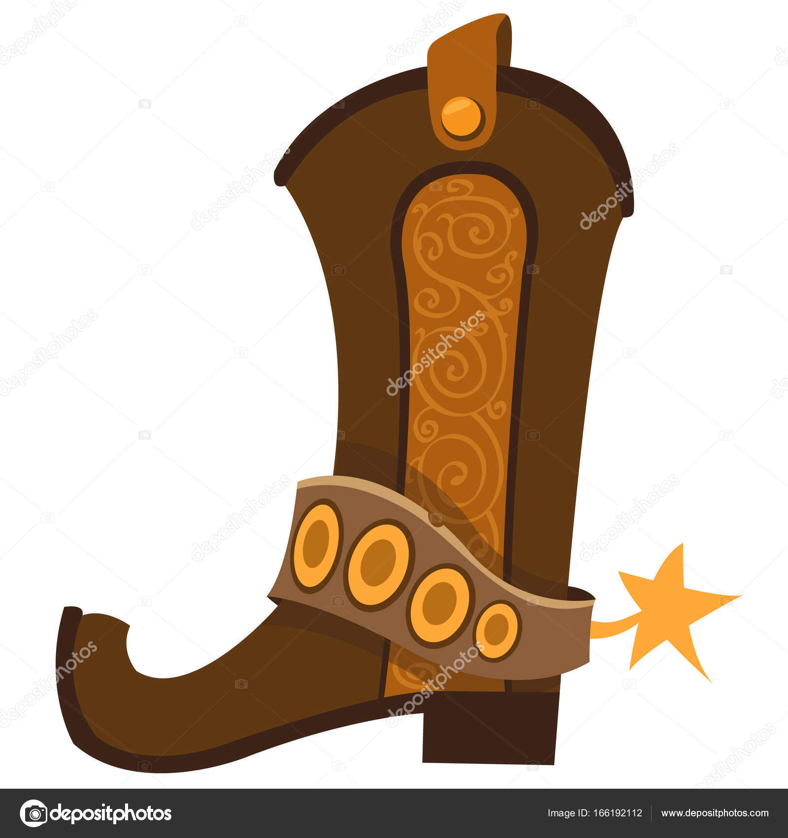 depositphotos 166192112 stock illustration design of boot icon