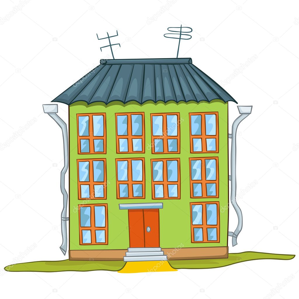 depositphotos 8604504 stock illustration cartoon house