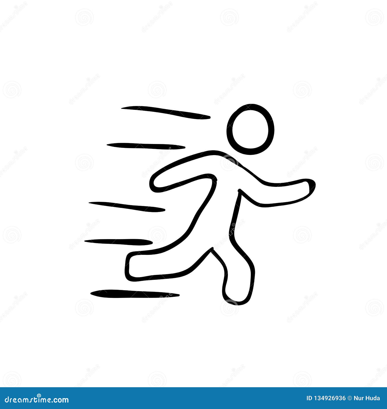 Как нарисовать бегущего человека поэтапно карандашом для начинающих
