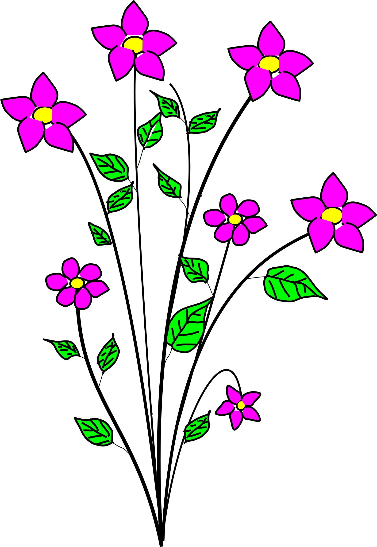 19 192651 big image flowering plant clipart