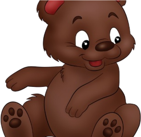 309 3090801 brown bear clipart cute baby animated cute baby bear