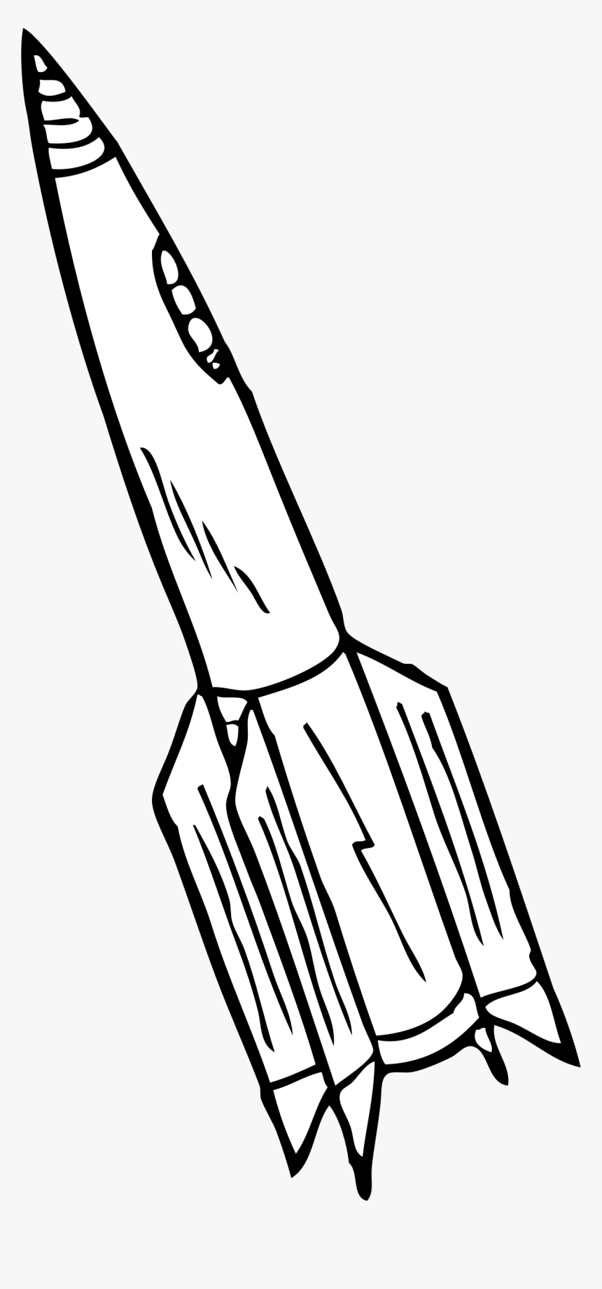 Ракета карандашом для детей