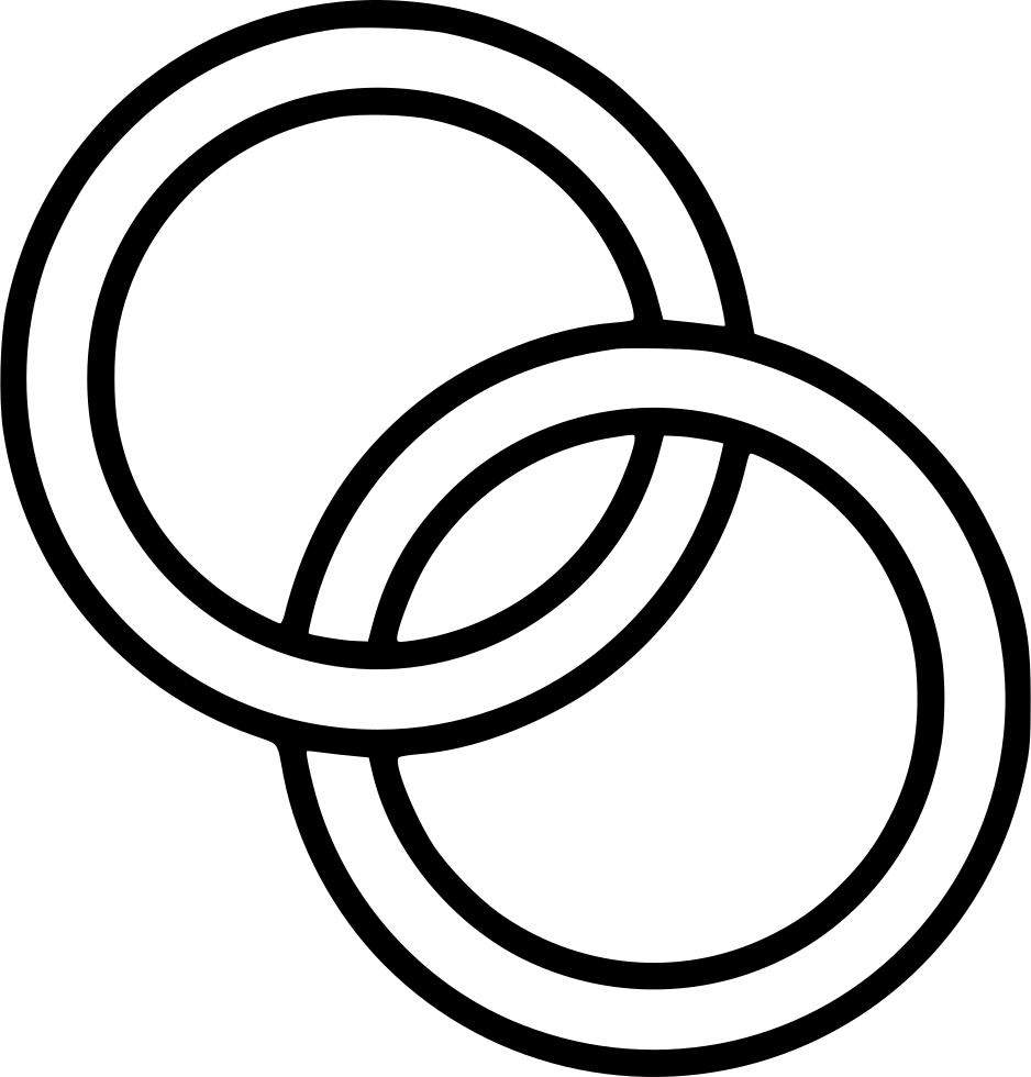 Переплетенные кольца символ. Кольца вектор. Обручальные кольца символ. Кольцо контур. Кольцо с символами.
