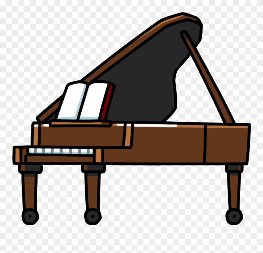 4 45567 grand piano cartoon png clipart