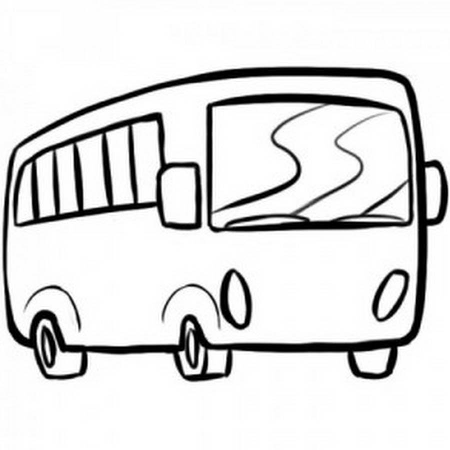 Нарисовать автобус паз