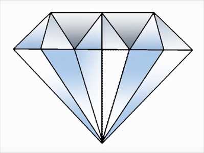 Как нарисовать алмаз