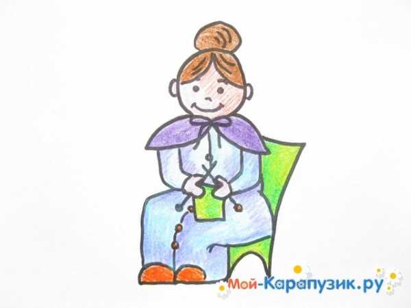 Рисунок для бабушки