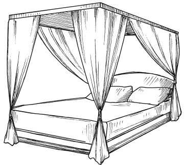 Sketchup как нарисовать кровать