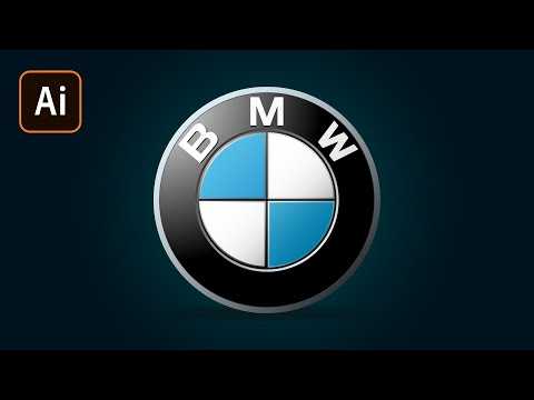 Как нарисовать значок bmw