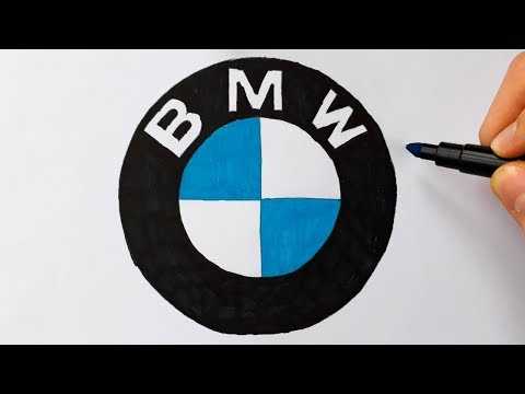 Как нарисовать значок bmw