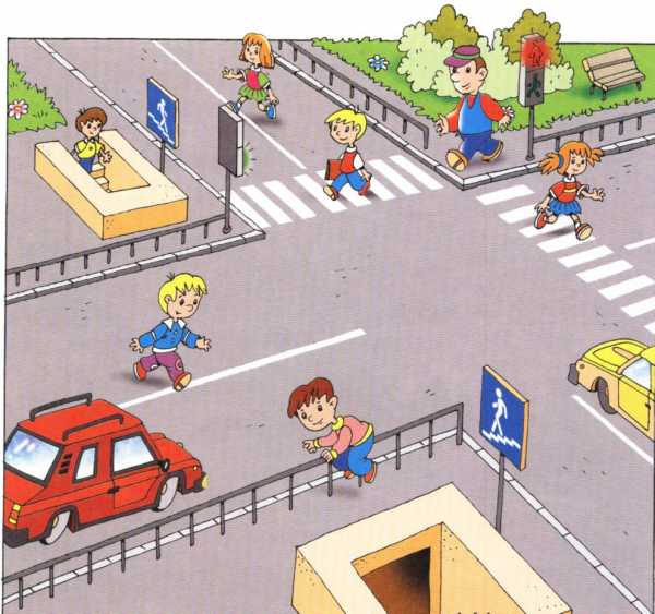 Пешеходный переход картинка для детей на прозрачном фоне
