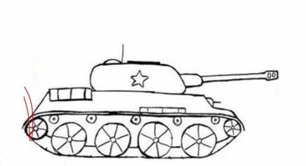 Как нарисовать танк фашистов