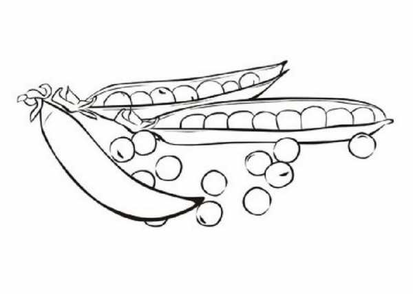 Картинка горох для дошкольников