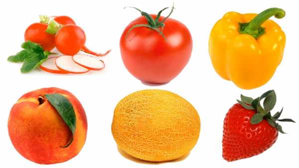Овощи и фрукты картинки цветные
