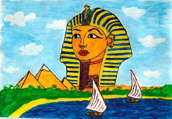 Рисунок египта 4 класс
