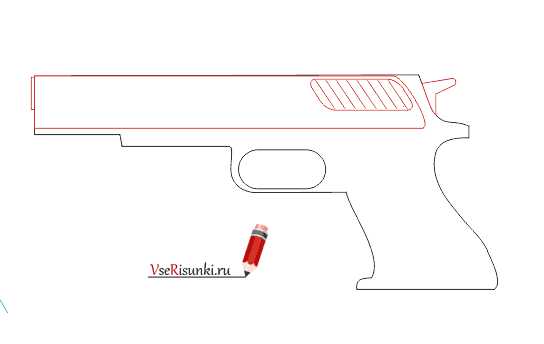Пистолет тт из фанеры лобзиком чертежи