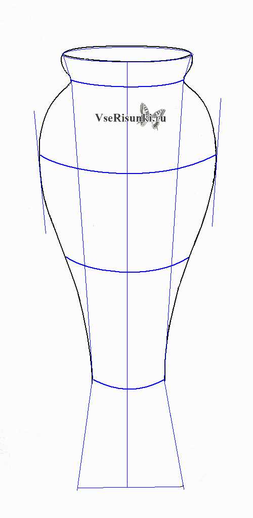 Как рисовать вазу поэтапно