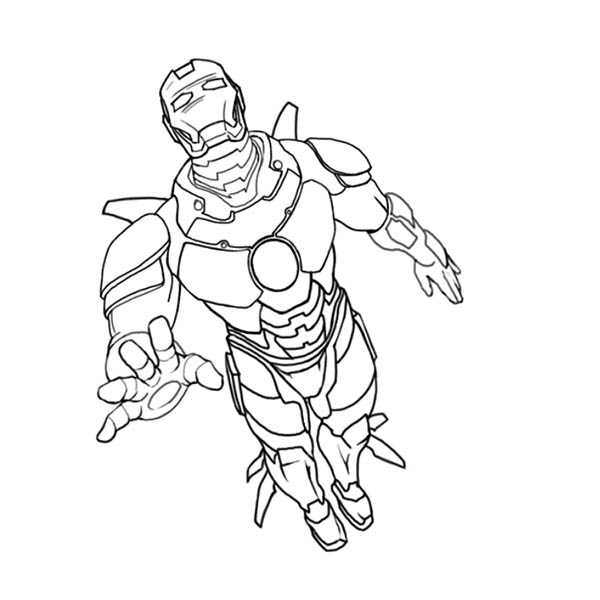 Железный человек рисунок карандашом легкий – Как нарисовать Железного человека из комиксов ...