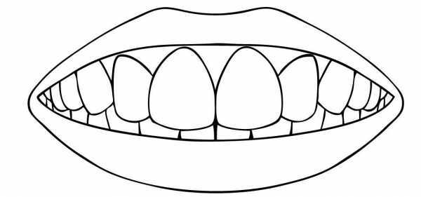 Зуб как рисовать - Как нарисовать зуб, зубы карандашом поэтапно?