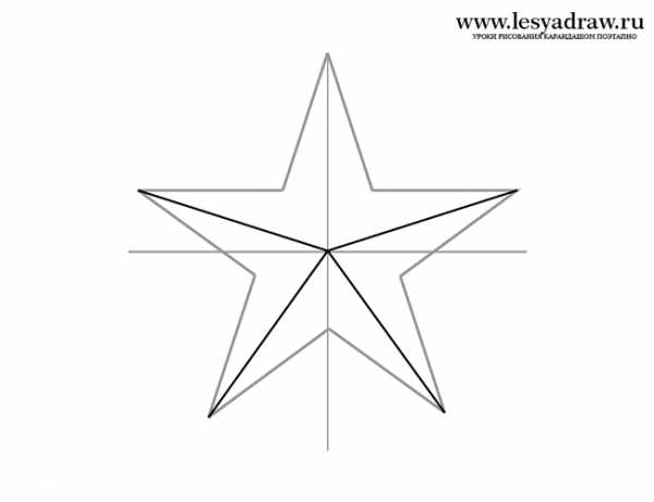Нарисовать звезду на 9 мая рисунок